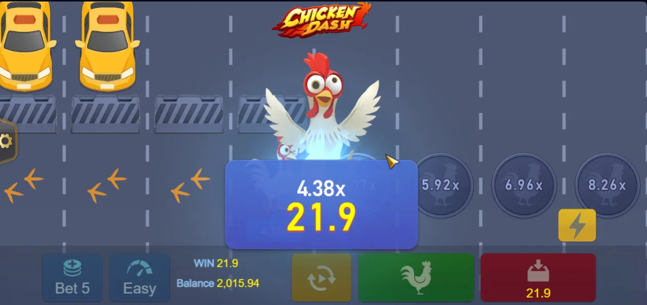 Chicken Dash Demo Game