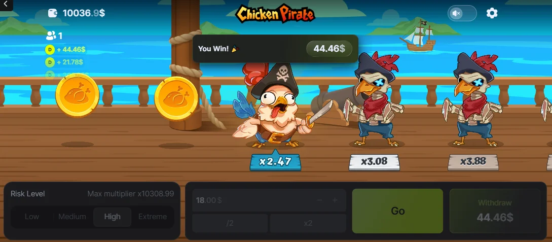 Chicken Pirate Demo