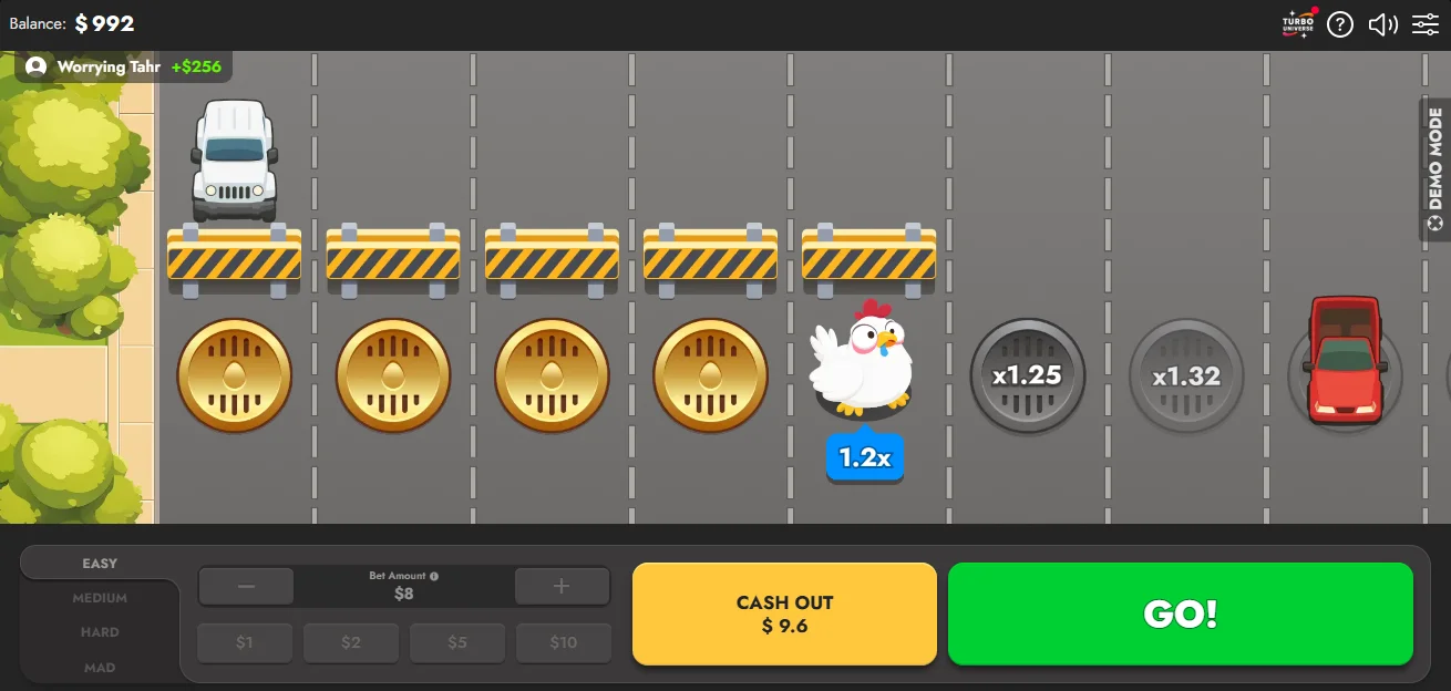 Chicken Route Demo Game