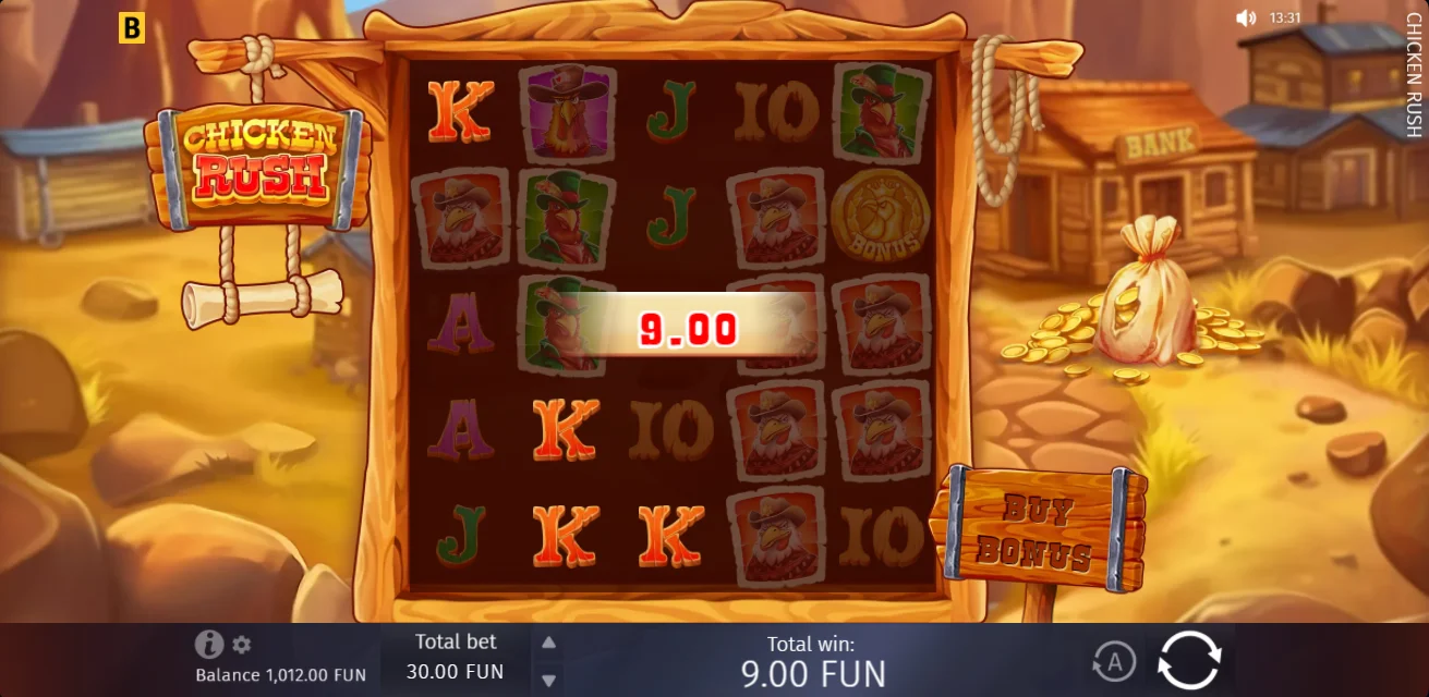 Chicken Rush Game