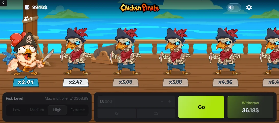 Demo Chicken Pirate