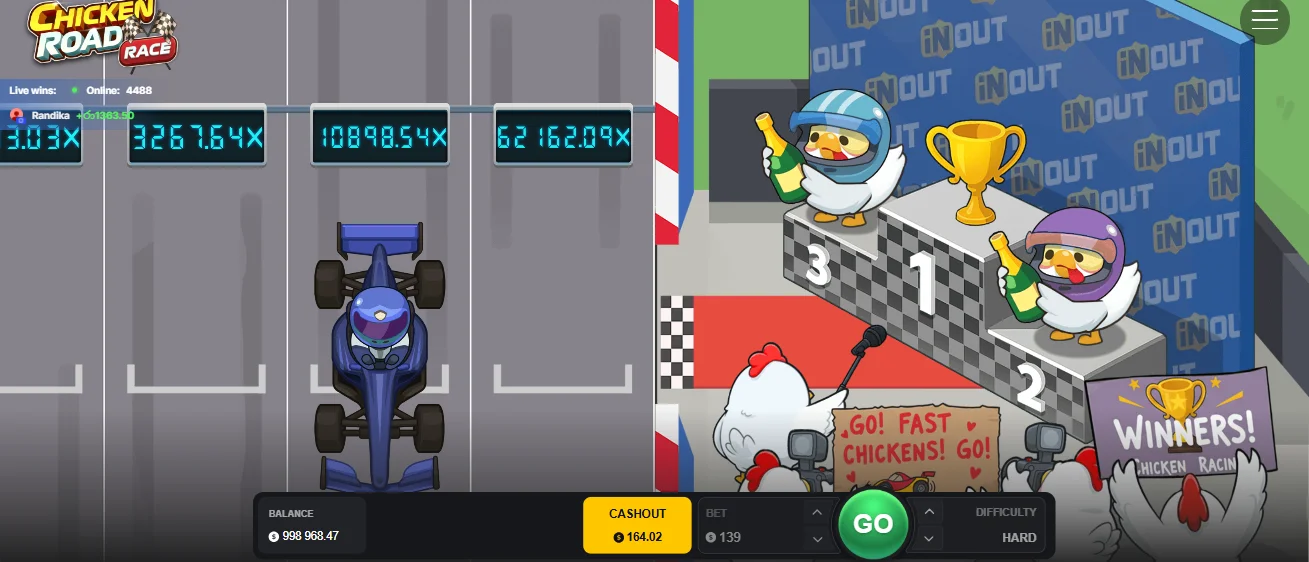 Demo Chicken Road Race