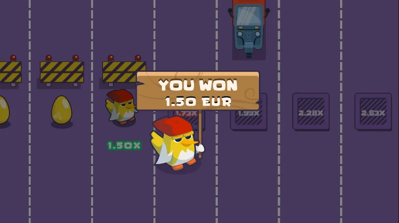 Demo Game Chicken Cross