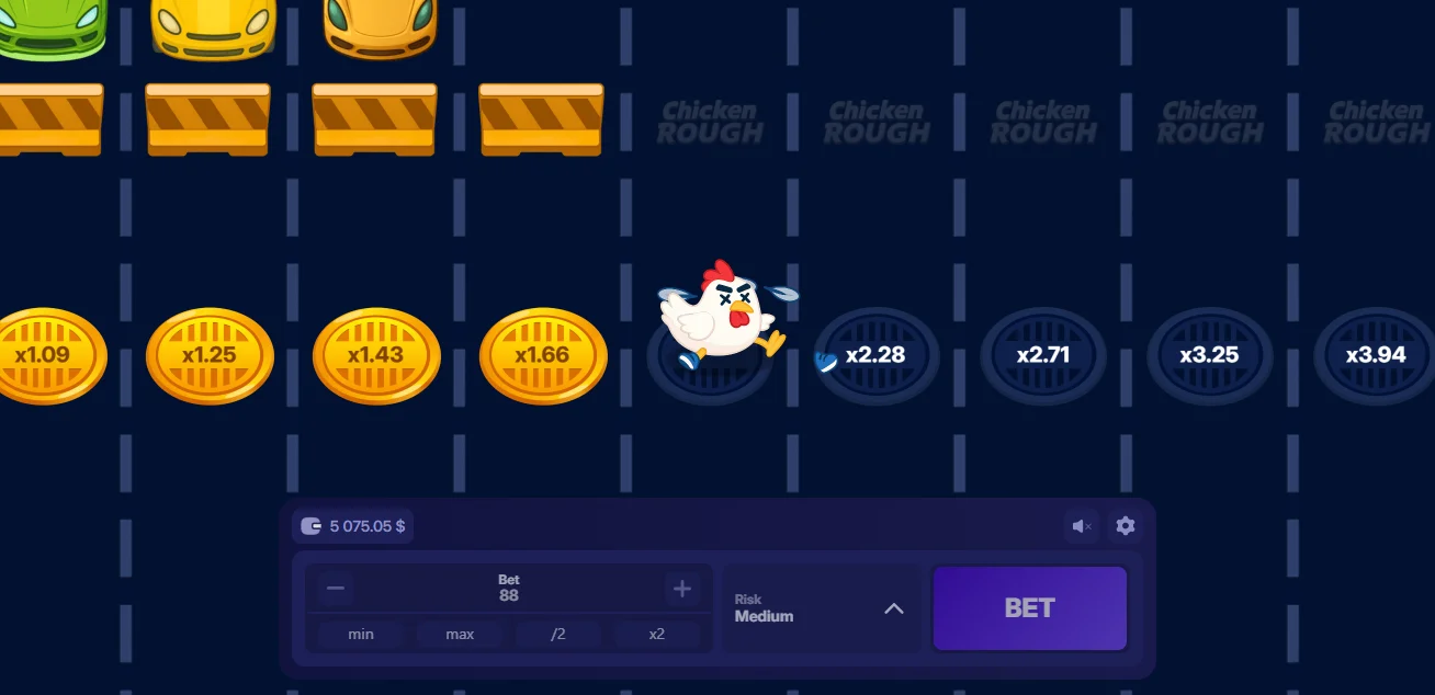 Demo Game Chicken Rough