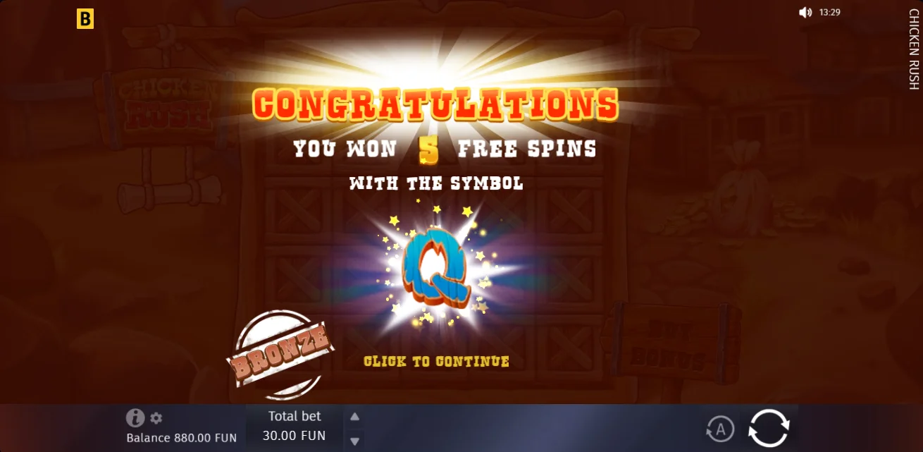 Demo Game Chicken Rush
