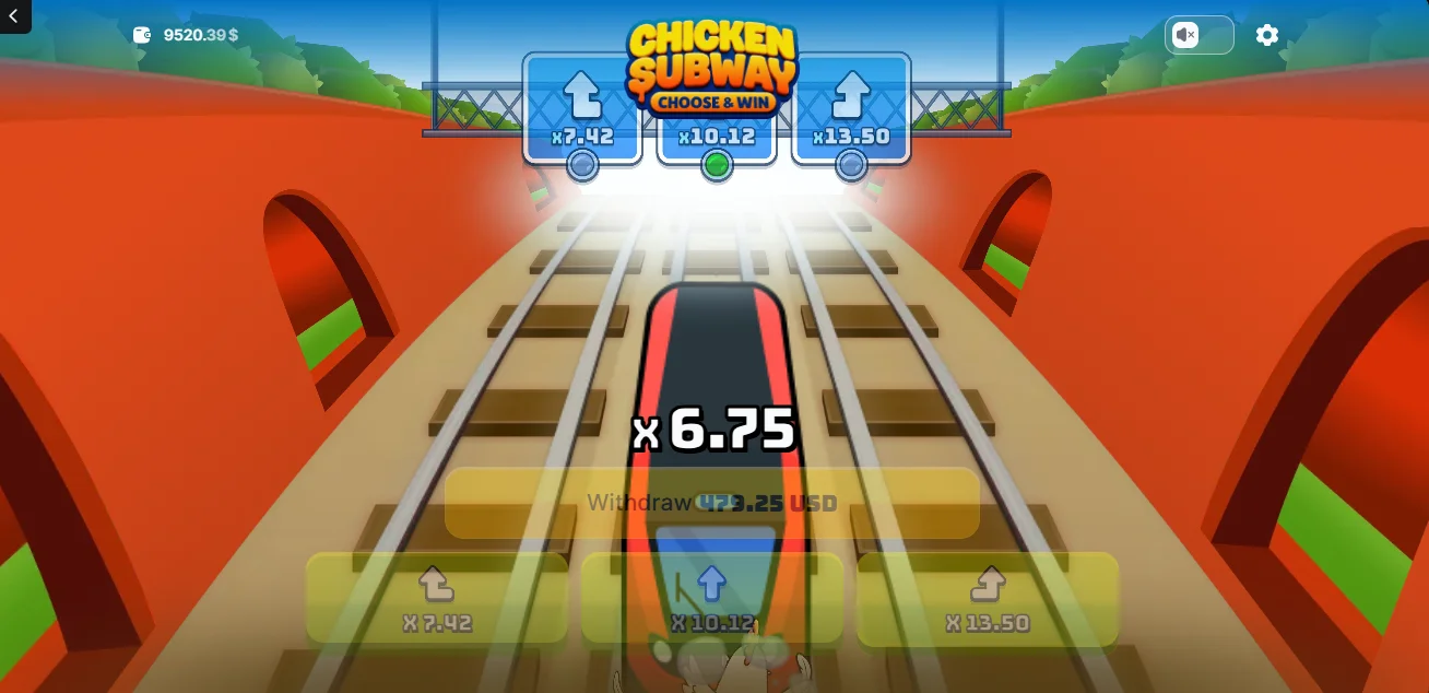 Demo Game Chicken Subway