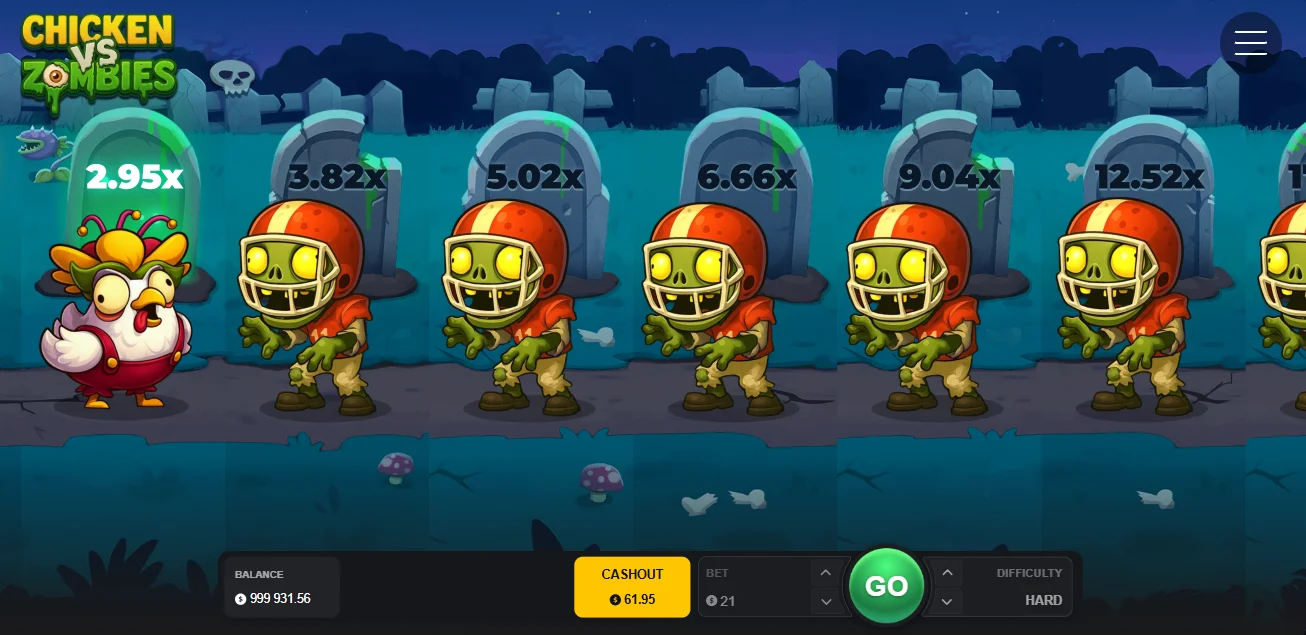 Demo Game Chicken vs Zombies