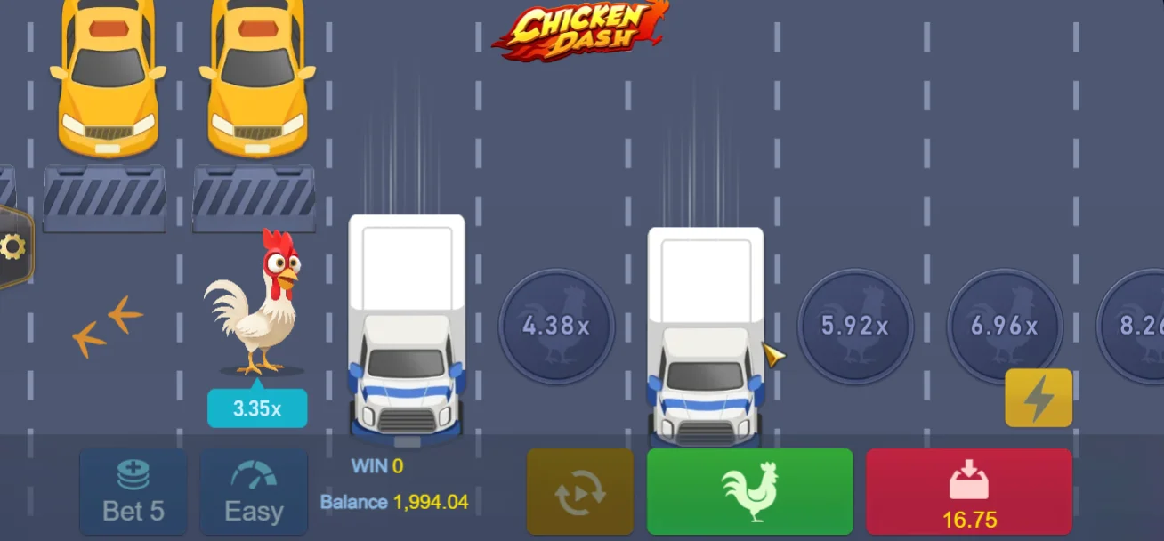 Game Chicken Dash