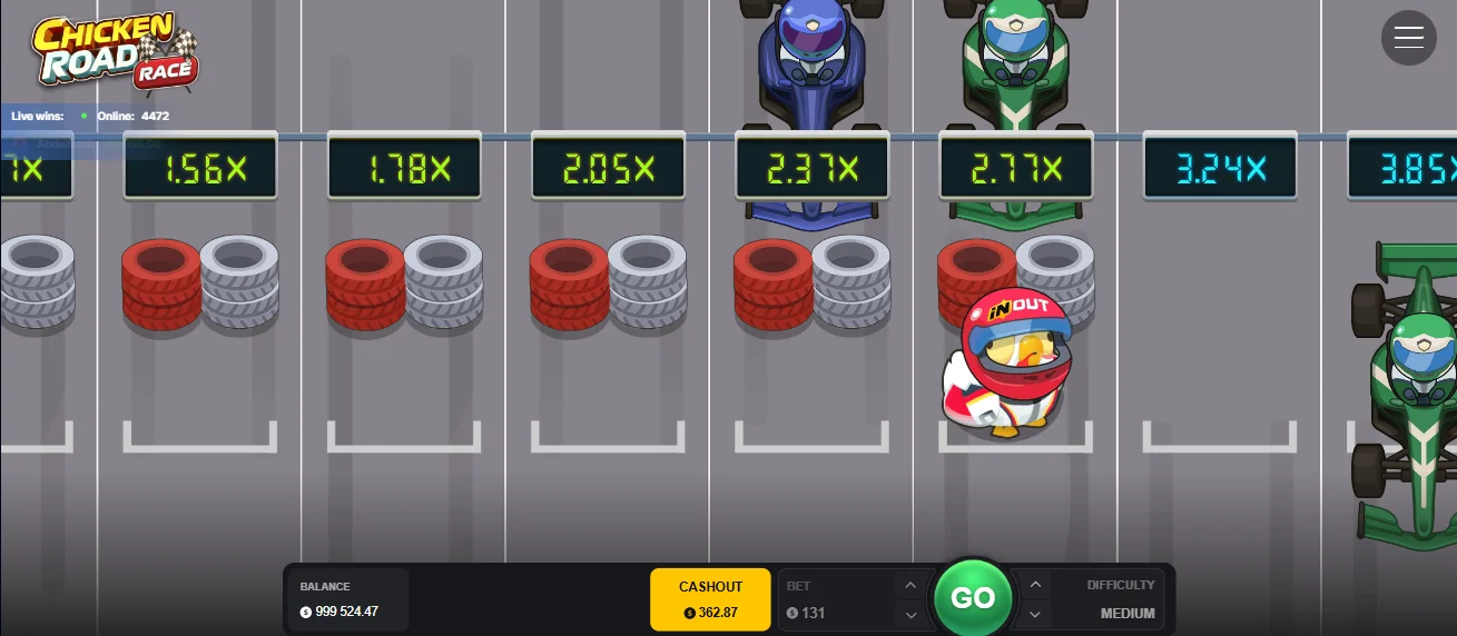 Game Chicken Road Race
