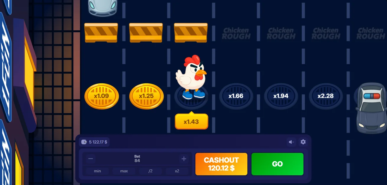 Game Chicken Rough