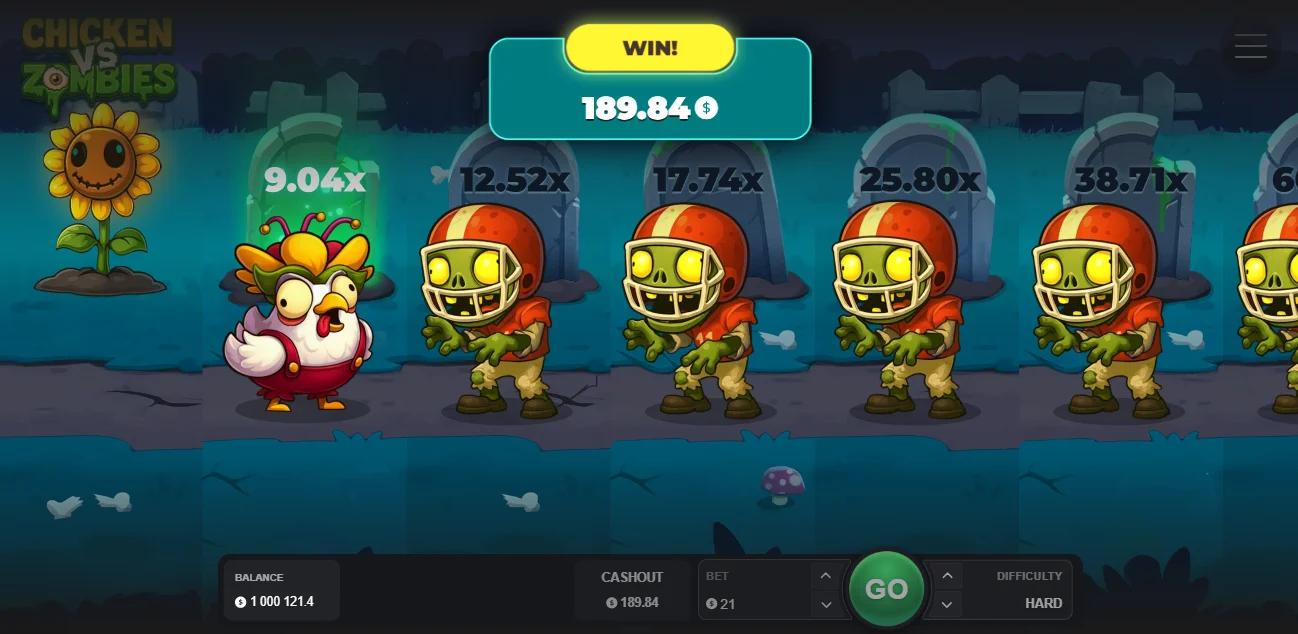Game Chicken vs Zombies