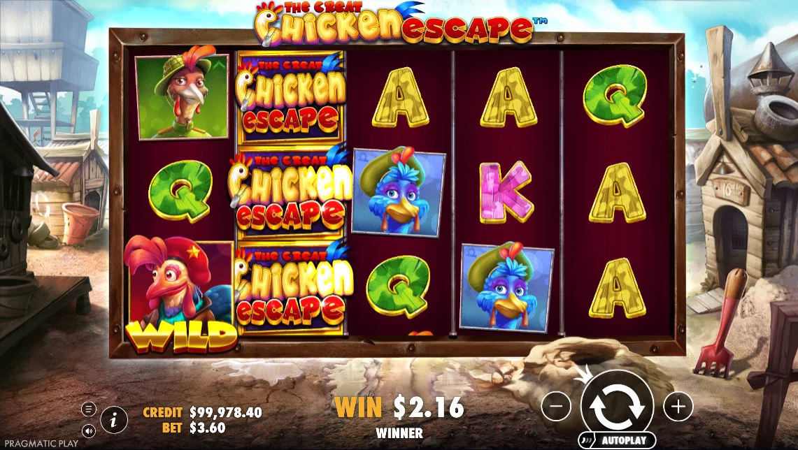 Game The Great Chicken Escape