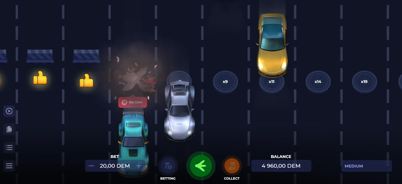 Uncrossable Rush Demo Game