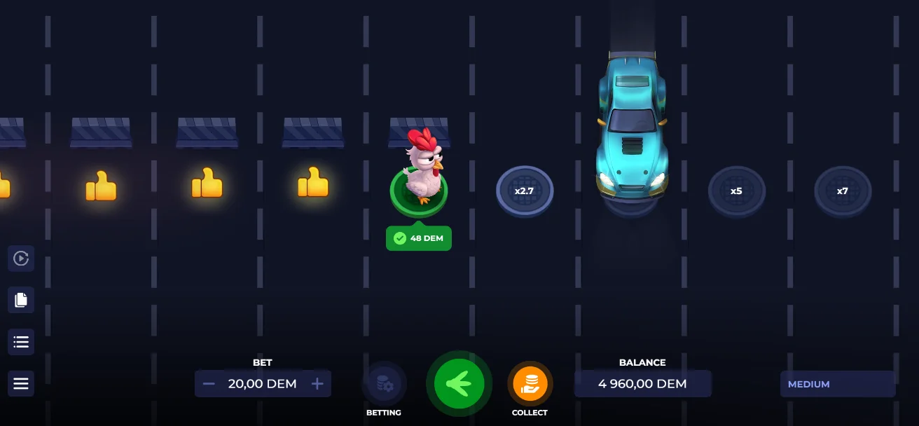 Uncrossable Rush Demo